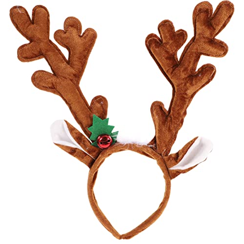 Supvox Rentier Geweih Haarreif Kopfschmuck Weihnachten Stirnband für Kostüm Supvox Rentier Geweih Haarreif Kopfschmuck Weihnachten Stirnband für Kostüm von Supvox