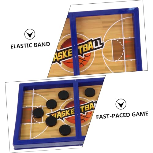 Supvox Schnelles Sling Basketball Stil Tischspiel Handliches Geschicklichkeitsspiel für Drinnen und Draußen Fördert Auge Hand koordination und Feinmotorik für Familie und Freunde Supvox Schnelles Sling Basketball Stil Tischspiel Handliches Geschicklichkeitsspiel für Drinnen und Draußen Fördert Auge Hand koordination und Feinmotorik für Familie und Freunde von Supvox