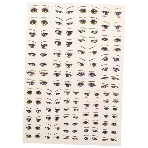 Supvox Selbstklebende Cartoon Augen Aufkleber Bogen Wasserabweisend Bastel Sticker für DIY Figuren Scrapbooking Geschenkdeko und Clay Crafts Supvox Selbstklebende Cartoon Augen Aufkleber Bogen Wasserabweisend Bastel Sticker für DIY Figuren Scrapbooking Geschenkdeko und Clay Crafts von Supvox
