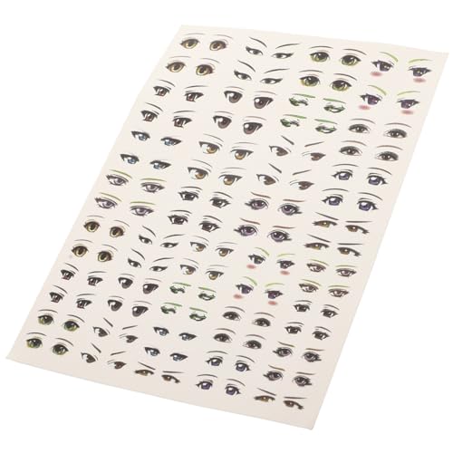 Supvox Selbstklebende Cartoon Augen Aufkleber Papier für DIY Bastelprojekte Bunte Anime Augen Etiketten für Tonfiguren Wasserfest Vielseitig Einsetzbar Cartoon Sticker Supvox Selbstklebende Cartoon Augen Aufkleber Papier für DIY Bastelprojekte Bunte Anime Augen Etiketten für Tonfiguren Wasserfest Vielseitig Einsetzbar Cartoon Sticker von Supvox