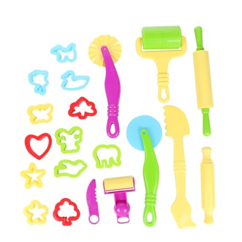 Supvox Teiliges DIY Tier knete Zubehör mit Bunten Kunststoffformen für Kreatives im Sandkasten Garten Hause Leicht zu Greifen Farbenfrohe Cartoon Designs Robust und Sicher für Supvox Teiliges DIY Tier knete Zubehör mit Bunten Kunststoffformen für Kreatives im Sandkasten Garten Hause Leicht zu Greifen Farbenfrohe Cartoon Designs Robust und Sicher für von Supvox