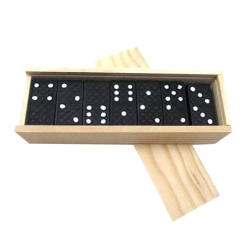Supvox Teiliges Domino Spiel aus Holz Leichtes Reise Domino Set in Stabiler Box Pädagogisches Gesellschaftsspiel für Familien Fördert Mathe Lernen und Gemeinsames Supvox Teiliges Domino Spiel aus Holz Leichtes Reise Domino Set in Stabiler Box Pädagogisches Gesellschaftsspiel für Familien Fördert Mathe Lernen und Gemeinsames von Supvox