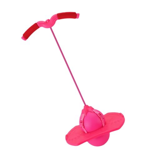 Supvox hüpfendes Ballspielzeug Übungsball Springball mit Griff Sportzubehör Rosa Zufällige Farbe Supvox hüpfendes Ballspielzeug Übungsball Springball mit Griff Sportzubehör Rosa Zufällige Farbe von Supvox