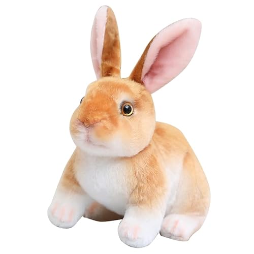 Kuscheltier Hase Sitzend Stofftier Hase 30cm Simulation Plüschtier Plüschhase,Plüsch Kaninchen Hase Kuscheltier Plüschpuppen Weiche Hase Puppe für Mädchen Kinder Jungen von Surakey