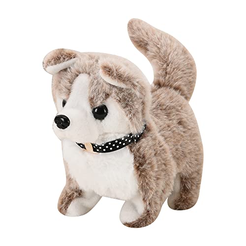 Surakey Interaktives Plüschtier Husky, Elektronisches Stofftier Hund, Läuft und Bellt, Haustier Spielzeug für Kinder Surakey Interaktives Plüschtier Husky, Elektronisches Stofftier Hund, Läuft und Bellt, Haustier Spielzeug für Kinder von Surakey