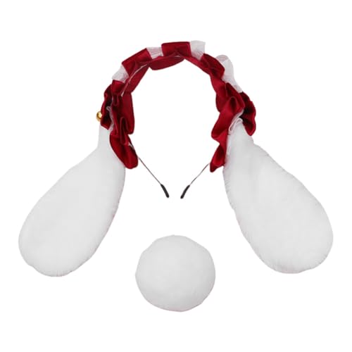 Surakey Requisiten Ohr Stirnband Kostüm Zubehör Plüsch Schwanz Haar Accessoires Stoff Handwerkskunst von Surakey