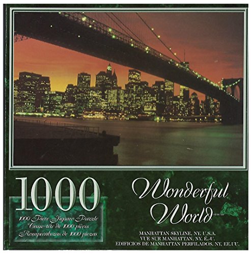 Wonderful World Puzzle Manhattan Skyline, NY, U.S.A. 1000 Teile von Sure-Lox