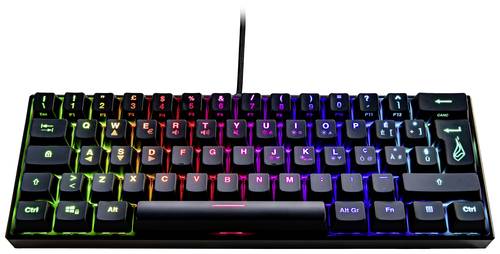 Surefire Gaming KingPin M1 Kabelgebunden, USB Gaming-Tastatur Italienisch, QWERTY Schwarz Beleuchtet von Surefire Gaming