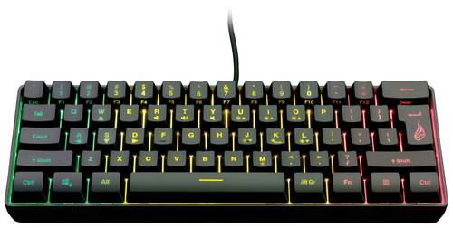 Surefire Gaming KingPin X1 Kabelgebunden, USB Gaming-Tastatur US-Englisch, QWERTY, Windows® Schwarz von Surefire Gaming