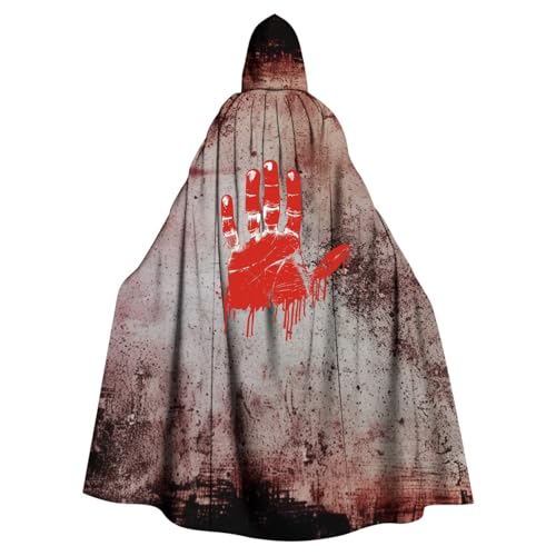 Susenstone Umhang mit Kapuze Lange für Halloween Kostüm Schwarz Unisex Mittelalter Unterrock Mantel Poncho Kap Vampir Karneval Fasching Cosplay Kleidung Erwachsene Zauberer Kapuzenumhang von Susenstone