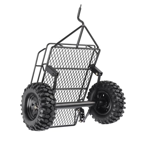 SustVita RC -Crawler -Trailer von 1/10 Skala mit einem Full Metal Build, einem DIY RC -Auto -Anhänger -Accessoire mit einem mit D90 SCX10 RC -Selektionen kompatibel SustVita RC -Crawler -Trailer von 1/10 Skala mit einem Full Metal Build, einem DIY RC -Auto -Anhänger -Accessoire mit einem mit D90 SCX10 RC -Selektionen kompatibel von SustVita