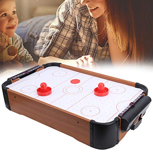 SustVita Tabletop Air Hockey für Kinder, tragbares Air Hockey -Spiel mit einfachem Setup, ideal zur Verbesserung der Familieninteraktion und der Spielzeit von SustVita