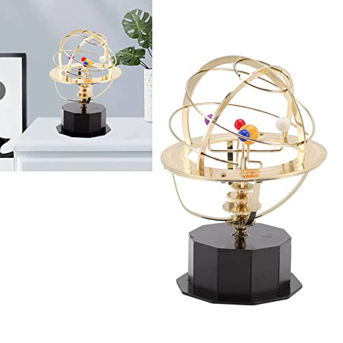 Sustvita Mechanical Planet Orbit Model, Grand Orrery -Modell des Sonnensystems SolarsystemmodellDekorationation für Wissenschaftsliebhaber und Innenkunst von SustVita