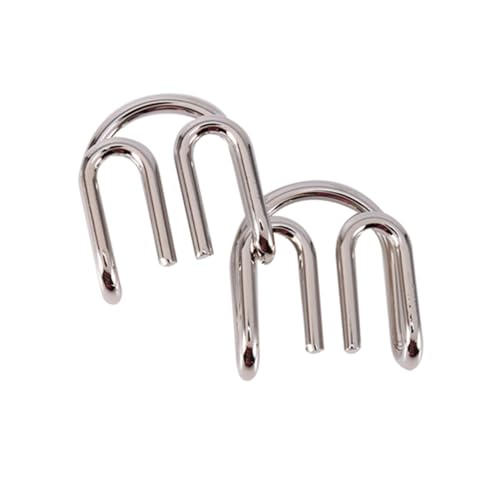 Sustvita Mind Puzzles für Erwachsene, 8pcs Metall Wire IQ Puzzle -Set, herausfordernde Hirnteaser -Spiel, ideal für Leckereien, Bürospaß und Familienunterhaltung Sustvita Mind Puzzles für Erwachsene, 8pcs Metall Wire IQ Puzzle -Set, herausfordernde Hirnteaser -Spiel, ideal für Leckereien, Bürospaß und Familienunterhaltung von SustVita