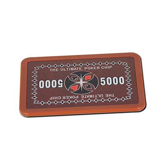 Ultimate Poker Plaque 5000 Er Wert Poker Chip Roulette Casino Qualität von Sven Wilke/Fa. Feuerwerk-Planet