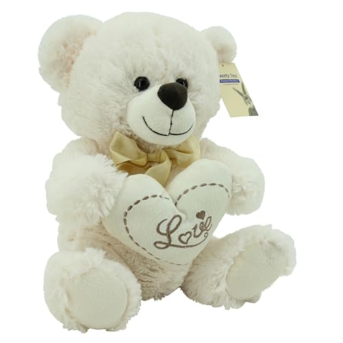 Sweety Toys 0395 Teddy Kuschelbär Plüschbär Herzbär Love, supersüss mit Herz hochwertige Stickerei Sweety Toys 0395 Teddy Kuschelbär Plüschbär Herzbär Love, supersüss mit Herz hochwertige Stickerei von Sweety Toys