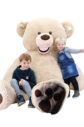 Sweety Toys 10042 Valentine Teddybär Plüschtier Riesenbär 240 cm XXL Teddy Bär Kuscheltier von Sweety Toys