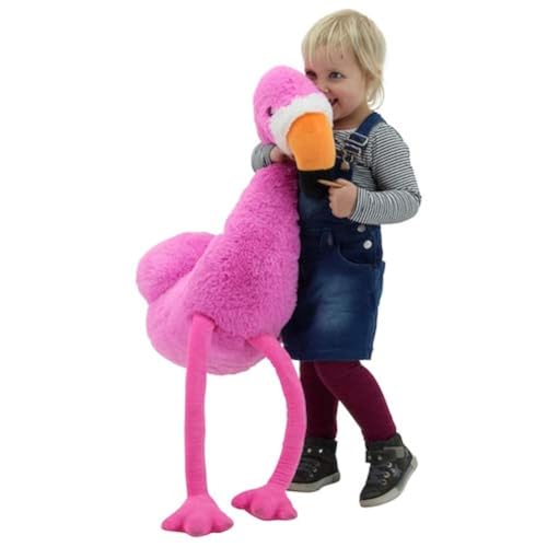 Sweety Toys 10974 Flamingo rosa Plüsch 100 cm, Pink von Sweety Toys