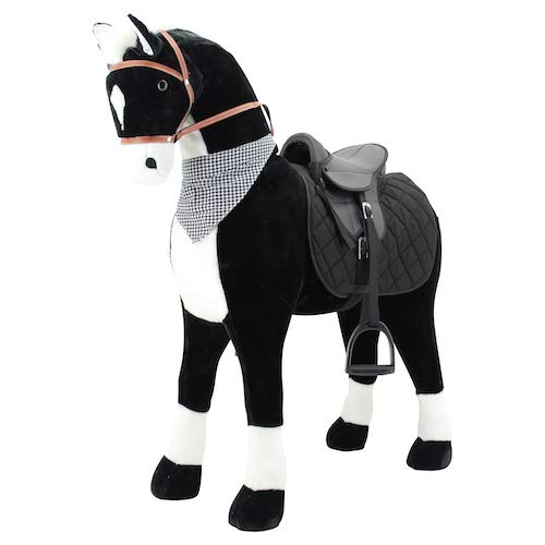 Sweety Toys 11124 Plüsch Stehpferd Reitpferd XXL 125 cm mit Sattel Sweety Toys 11124 Plüsch Stehpferd Reitpferd XXL 125 cm mit Sattel von Sweety Toys