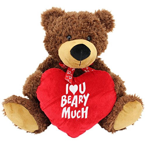 Sweety Toys 3884 XXL Kuschelbär Valentine braun Love Herz supersüss Sweety Toys 3884 XXL Kuschelbär Valentine braun Love Herz supersüss von Sweety Toys