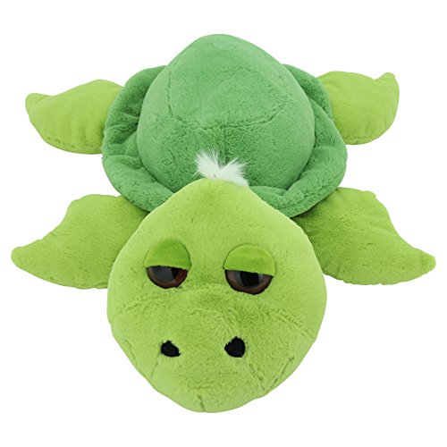 Sweety Toys 4430 Plüschtier Kuscheltier Teddy Schildkröte Turtle,super süsse Schildkröte PENELOPE 67 cm Grün Soft von Sweety Toys