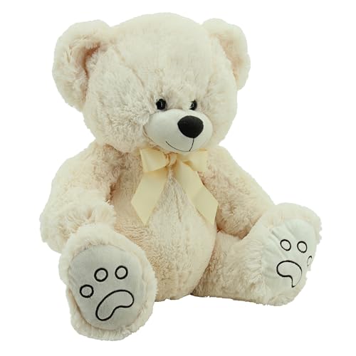 Sweety Toys 5727 Riesen Teddy Bär Teddybär Plüschbär mit Schleife beige ca. 70cm von Sweety Toys