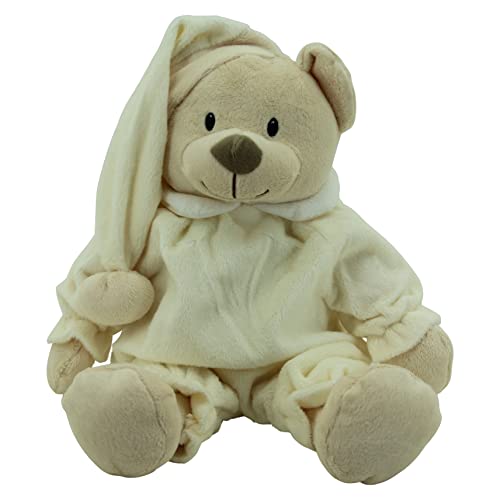 Sweety Toys 5819 Schlafbär Sleepy Kuschelbär Teddy ca.40cm, beige Supersoft von Sweety Toys