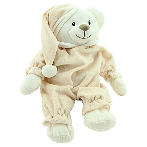 Sweety Toys 5833 Schlafbär Sleepy Kuschelbär Teddy ca.50 cm, braun Supersoft von Sweety Toys