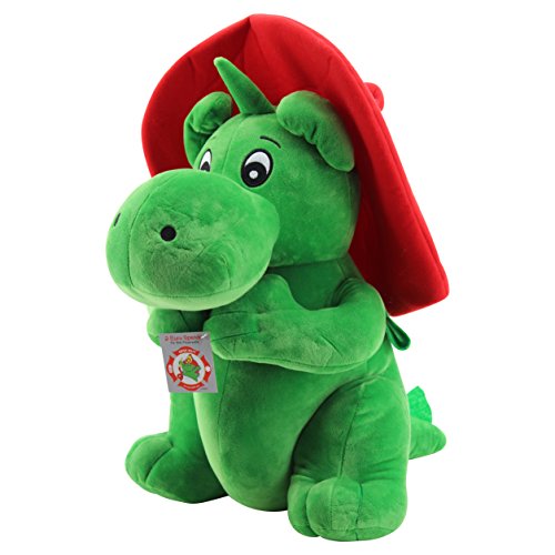 Sweety Toys 7745 Drache GRISU Plüschtier Feuerwehr Maskottchen Plüsch ca. 50 cm von Sweety Toys