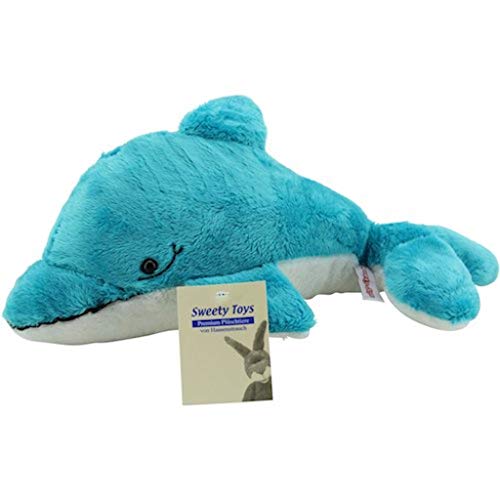 Sweety Toys 7844 Delfin 50 cm türkis Plüschtier Stofftier kuschelweich super süss von Sweety Toys