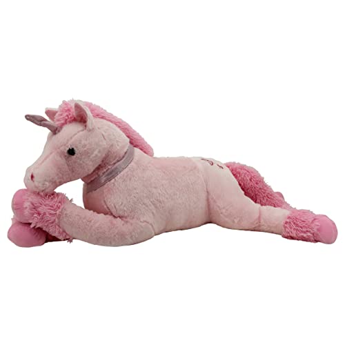 Sweety Toys Plüsch 3976 Einhorn 120 cm pink Plüschtier Unicorn Pegasus von Sweety Toys