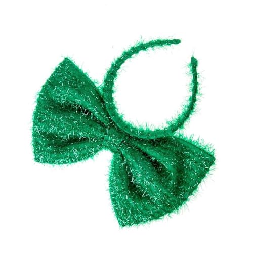Swetopq Grünes Stirnband, Kopfbedeckung, Patrick's Day, Patrick Schleife, Kopfschmuck, Kobold für Festival, Party, grünes Stirnband für Mädchen von Swetopq