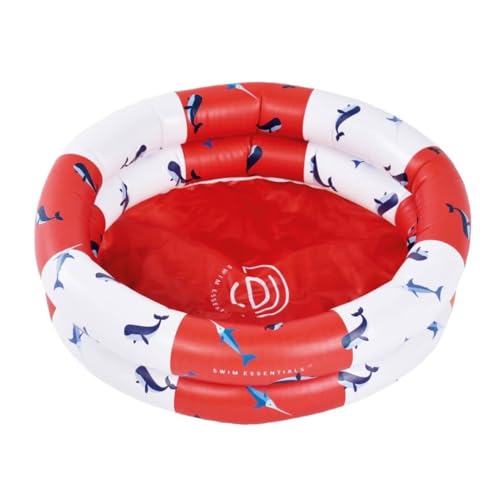 Aufblasbare Pool 60 cm Wal gestreift von Swim Essentials