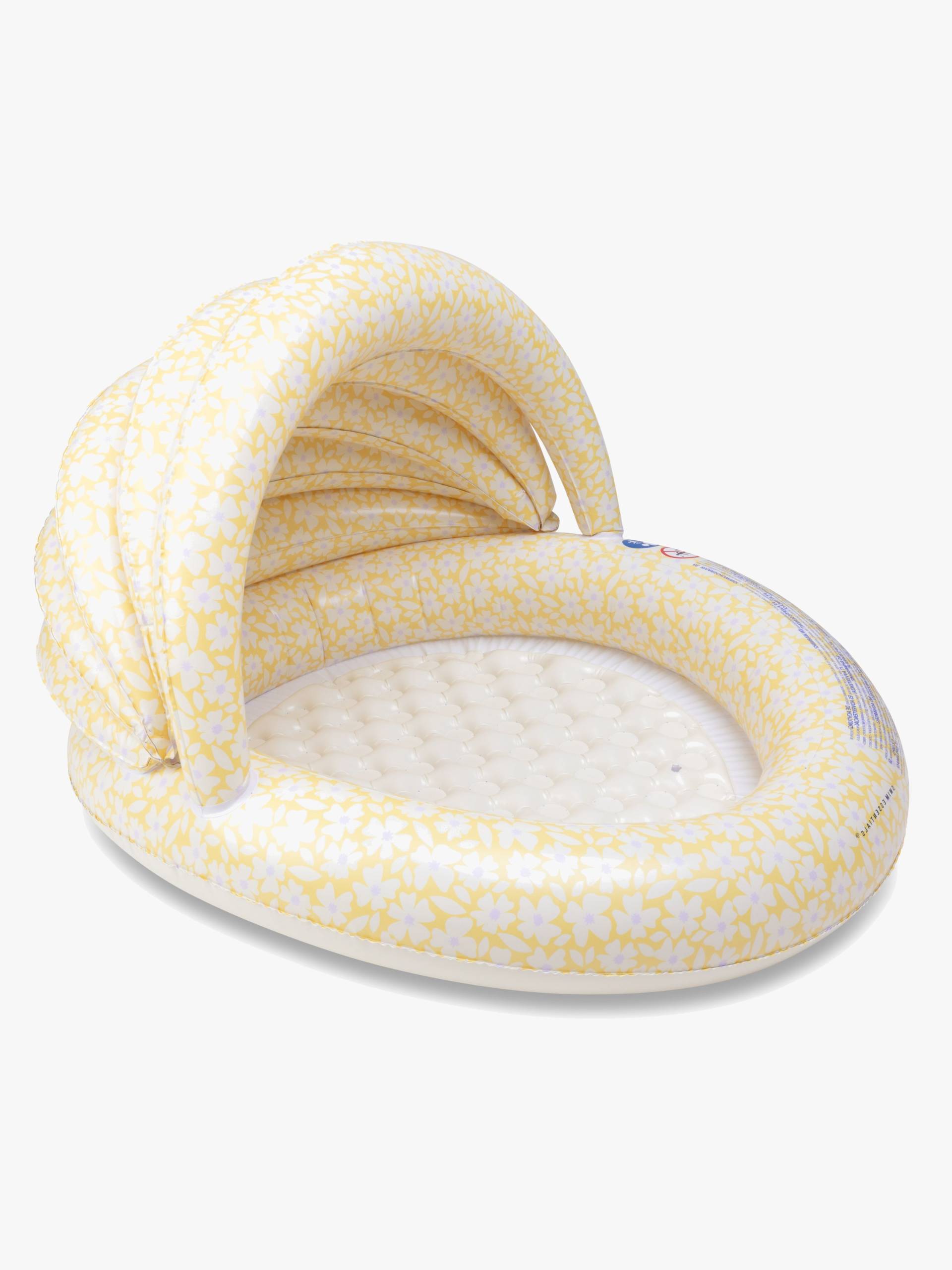 Swim Essentials Kinderpool mit Sonnenschutz 100 cm, Florish Yellow, Kinderpool Swim Essentials Kinderpool mit Sonnenschutz 100 cm, Florish Yellow, Kinderpool von Swim Essentials