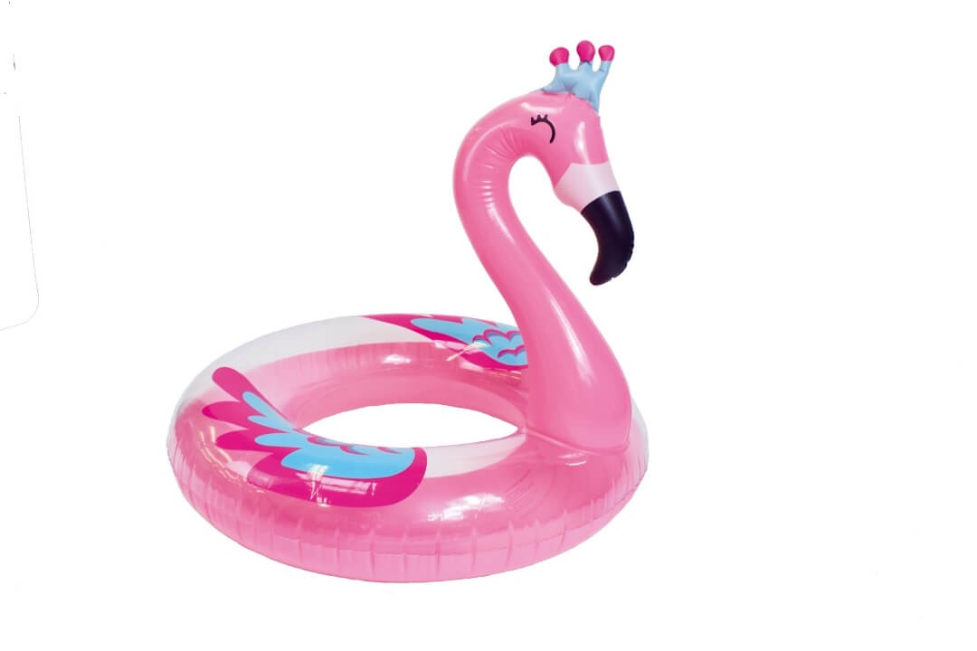 Swim Essentials Pink Flamingo Swimring Wings 104 cm von Swim Essentials