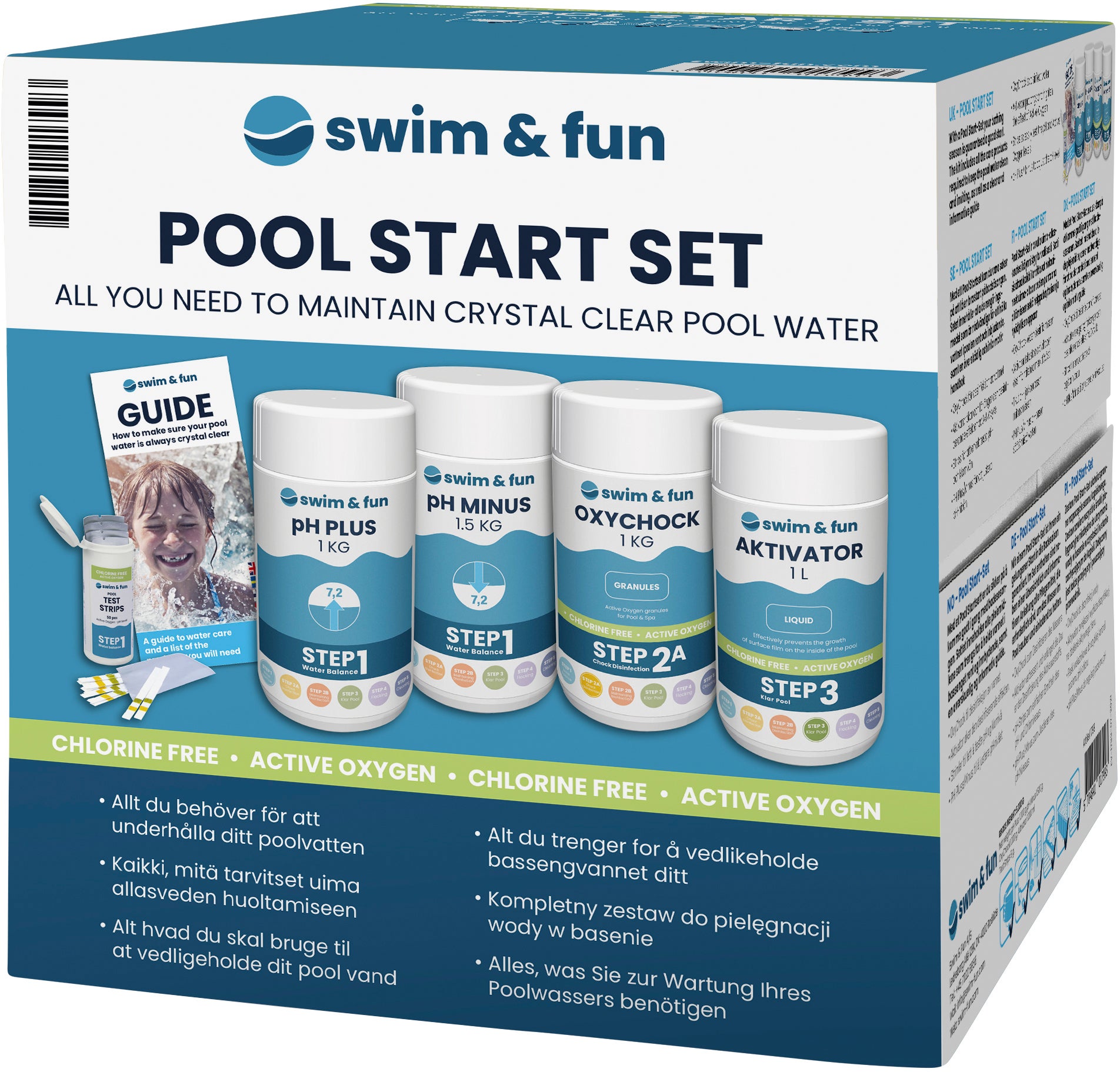 Swim &  Fun Pool Start Set Chlorine-Free von Swim & Fun