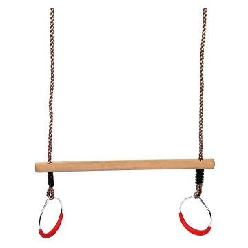 SwingKing Trapeze Set met Ringen, 48cm von SwingKing