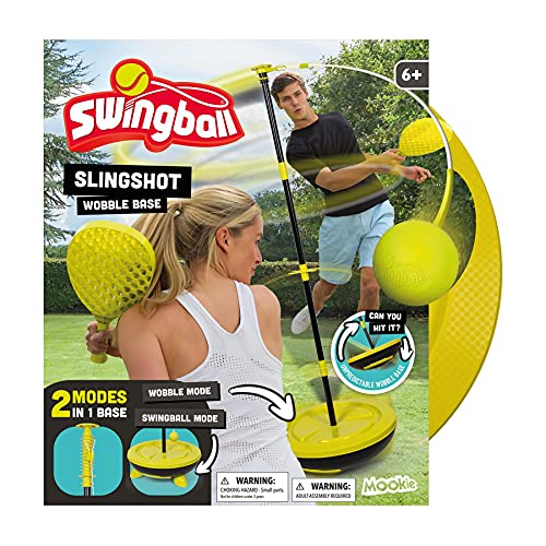 Swingball Slingshot Schleuder, blau/weiß von Swingball