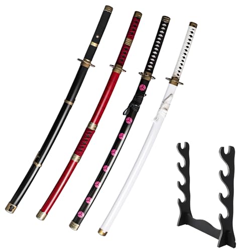 Bambus Cosplay Anime Katana Schwert,Zoro Katana mit Scheide,Holz Katana,Zorro Schwert für Rollenspiele Dekorationen and Geschenke (Kitetsu/Shisui/Wado Ichimonji/Yubashiri) Bambus Cosplay Anime Katana Schwert,Zoro Katana mit Scheide,Holz Katana,Zorro Schwert für Rollenspiele Dekorationen and Geschenke (Kitetsu/Shisui/Wado Ichimonji/Yubashiri) von Sword heart
