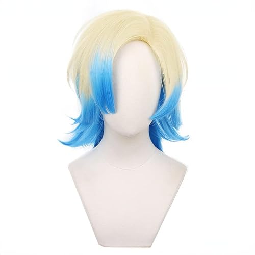 Anime Blue Lock Michael Kaiser Cosplay Perücke 60cm Steigung Nr.10 Kaiser Perücken Hitze beständige Haar perücken von Syedeliso