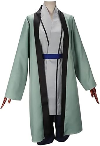 Syedeliso Anime Tsunade Cosplay Kostüm Tsunade Kostüm Outfit Robe Mantel Halloween Outfit Für Frauen (Grün,XL) von Syedeliso