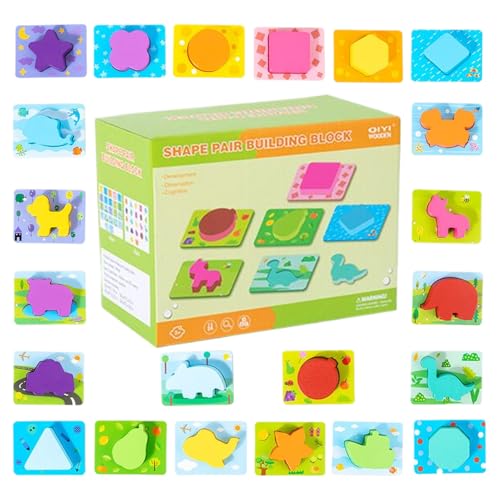 Syengery Formen Zuordnungsspiel Für Kinder - Farben Und Formen Sortieren Lernspielzeug,Leicht Greifbares Motorikbrett Zur Förderung Der Feinmotorik Für Kinderkrippe Und Kindergarten Syengery Formen Zuordnungsspiel Für Kinder - Farben Und Formen Sortieren Lernspielzeug,Leicht Greifbares Motorikbrett Zur Förderung Der Feinmotorik Für Kinderkrippe Und Kindergarten von Syengery