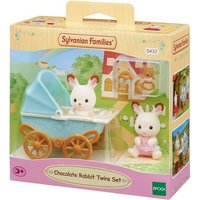 EPOCH 5432 Sylvanian Families Schokoladenhasen Zwillinge mit Kinderwagen von Sylvanian Families