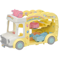 EPOCH 5744 Sylvanian Families® Erlebniskindergarten Bus Regenbogen von Sylvanian Families