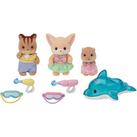 EPOCH 5749 Sylvanian Families® Erlebniskindergarten Freunde “Poolspaß” von Sylvanian Families