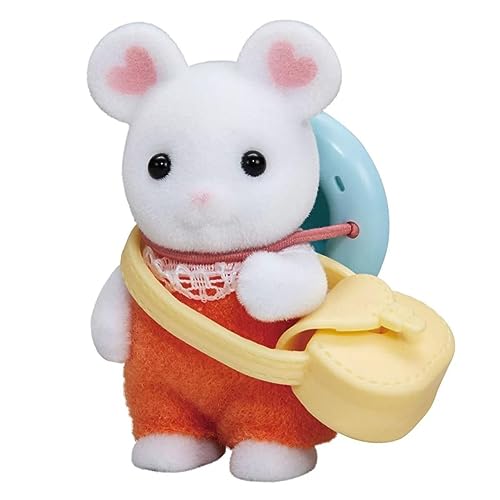 SYLVANIAN FAMILIES Das Dorf – Das Baby Maus Marshmallow – 5408 – Zwillinge und Babys – Mini-Puppen von Sylvanian Families