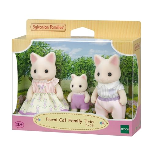 SYLVANIAN FAMILIES Trio Familie Katze Flora von Sylvanian Families