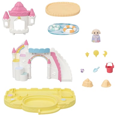 Sylvanian Families® Erlebniskindergarten Sandkasten und Pool mit Figur von Sylvanian Families