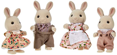 Sylvanian Families 4108 Milchhasen Familie - Figuren für Puppenhaus, Mehrfarbig von Sylvanian Families