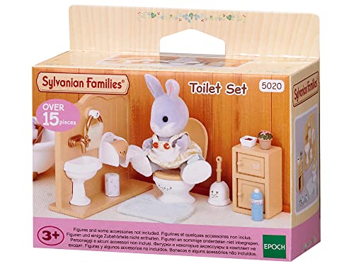 Sylvanian Families 5020 Toiletten-Set - Puppenhaus Einrichtung Möbel von Sylvanian Families